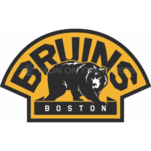 Boston Bruins Iron-on Stickers (Heat Transfers)NO.76